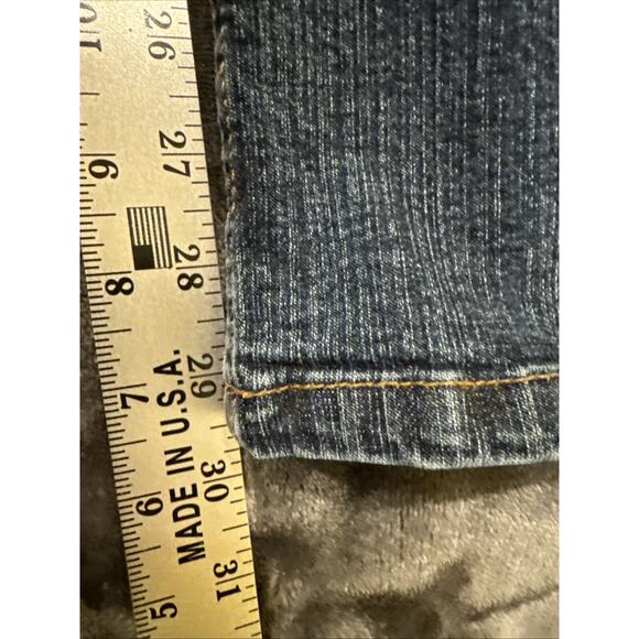Rider's Jeans Women's Size 14 Long Bootcut Stretch Mid Rise Denim - Picture 3 of 13